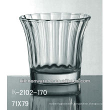 2013 most popular flower cup/wine glass/glassware/glassware /glass bottle/wine glass/drink glass with embossed logo